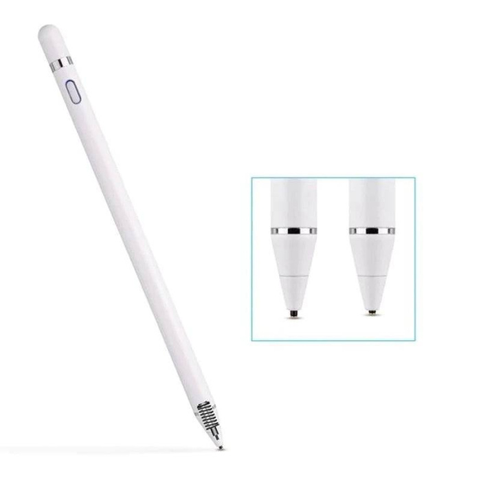 Cartinoe Stylus Pen für iPad mit 1,5 mm dünner Spitze weiß