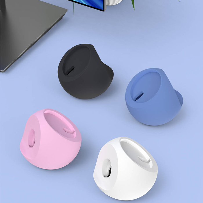 Support de chargeur inductif MagSafe pour support de téléphone chargeur iPhone et Apple Watch Choetech bleu