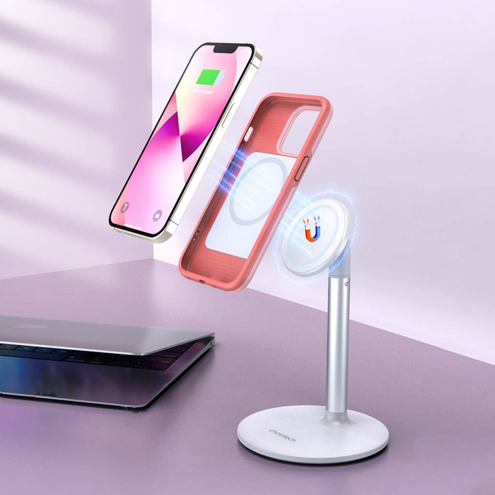 Choetech MFM Custodia antigoccia realizzata per MagSafe per iPhone 13 Pro Max rosa (PC0114-MFM-PK)