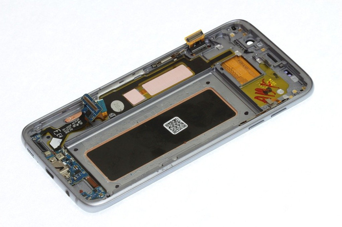 SAMSUNG Galaxy S7 Edge G935 HIBÁVAL - Fekete Onyx LCD érintőkijelzővel