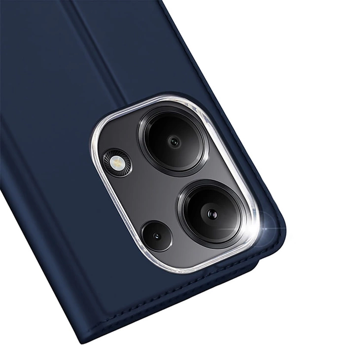 Dux Ducis Skin Pro Hülle für Xiaomi Redmi Note 13Pro 4G / Poco M6 Pro 4G mit Klappe und Kartenfach – Blau