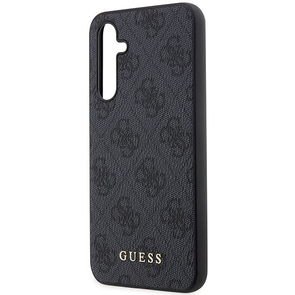 Guess GUHCSA54G4GFGR A54 5G A546 grey/grey hard case 4G Metal Gold Logo