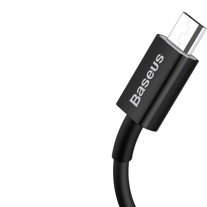 Baseus Superior USB-A / Micro-USB 2A-Kabel 1 m – schwarz