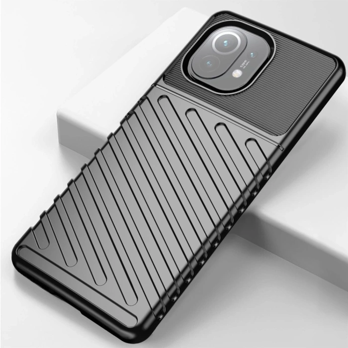 Thunder Case elastyczne pancerne etui pokrowiec Xiaomi Mi 11 niebieski