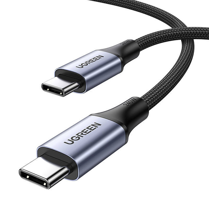 UGREEN USB-C - USB-C kábel , 240W, 1m (fekete)