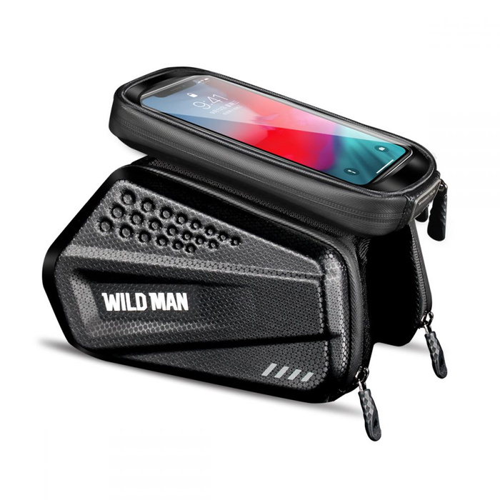 Case panniers BIKE MOUNT WILDMAN HARDPOUCH "XXL" BLACK BLACK CASE