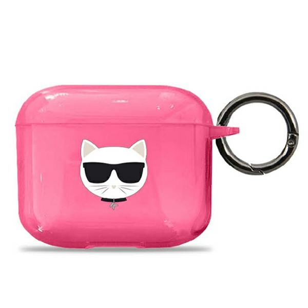 Case KARL LAGERFELD Apple AirPods 3 Choupette Pink Case