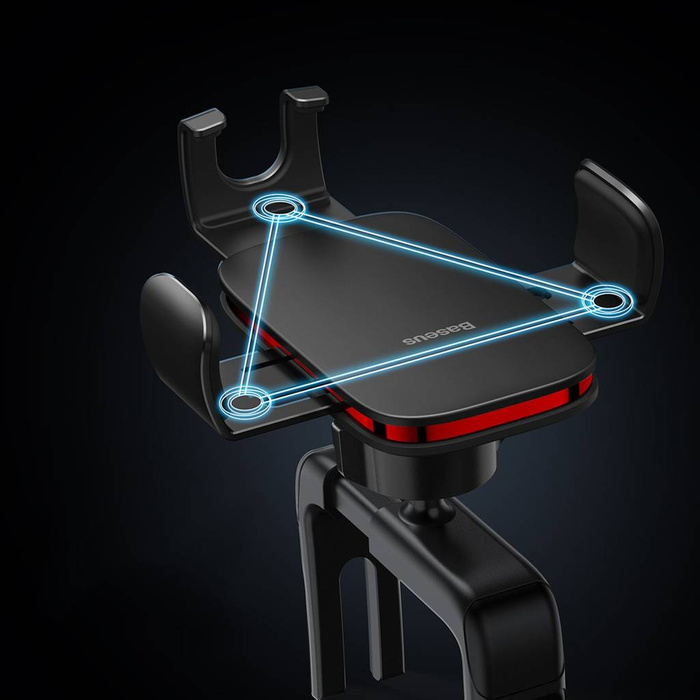 Baseus Metal AgeⅡ soporte gravedad para salidas de aire redondas de coche negro (SUJS030001)