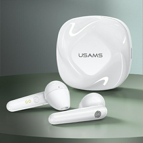  Wireless USAMS Bluetooth 5.0 TWS SD Series BHUSD01 Blanco