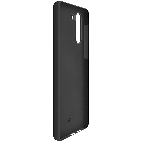 3mk Silicone Case Sam S21 FE 5G G990 black/black