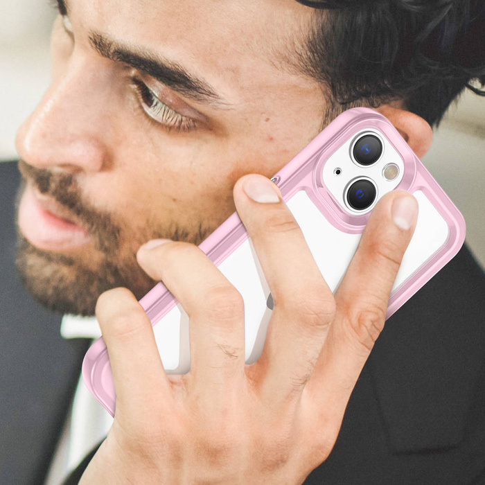 Outer Space Case IPHONE 14 MAX PINK