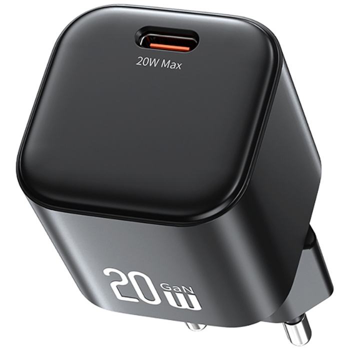 Ładowarka sieciowa USAMS JO Series CC260 20W USB-C + kabel USB-C/Lightning 1m biały