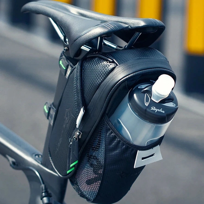 Rockbros C7-1 wasserdichte Fahrradtasche mit Sattelbefestigung 1,5l - Schwarz