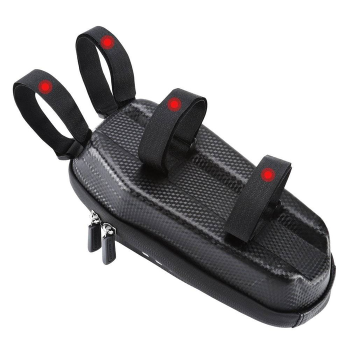 Wozinsky waterproof scooter handlebar bag 2l handlebar bag black (WSB3BK)