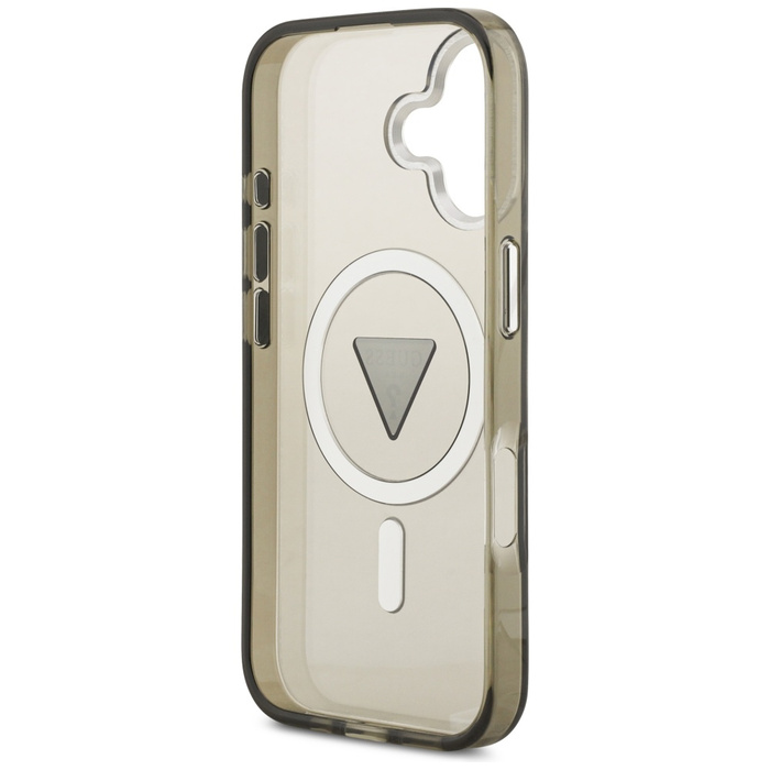 Etui Guess IML Gradient Triangle Logo    MagSafe do iPhone 17 khaki
