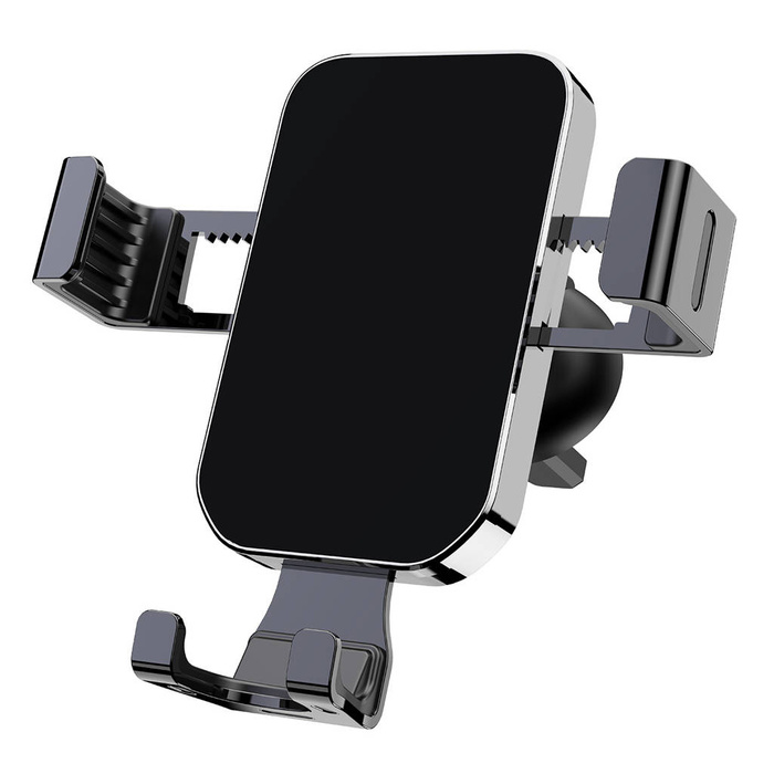 Supporto da auto per smartphone Gravity, bocchetta d&#39;aria nera (YC12)