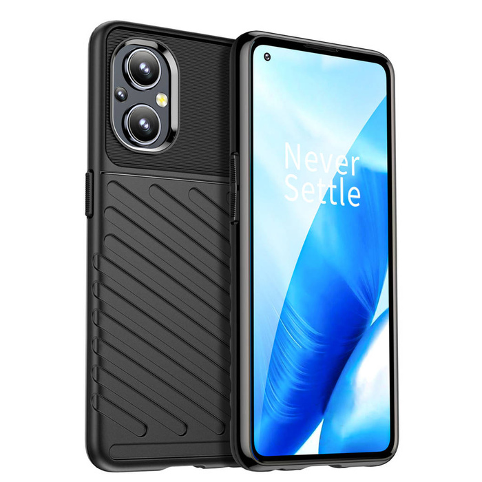 Thunder Case flexibel gepanzert hülle Abdeckung OnePlus Nord N200 5G schwarz