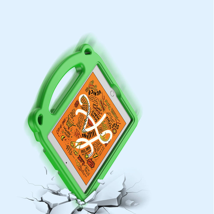 Dux Ducis Panda kids safe soft tablet case for iPad mini 5 / 4 / 3 / 2 / 1 with a holder for stylus pen yellow