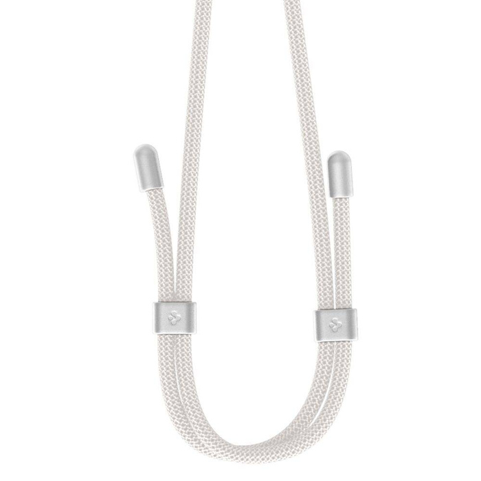LANYARD Spigen UNIVERSAL STRAP SET CROSSBODY &amp; WRIST PEARL WHITE