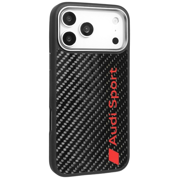 Etui Audi R8 Carbon Fiber MagSafe do     iPhone 17 Pro Max czarny