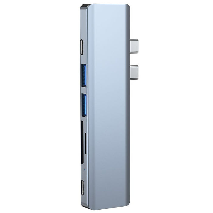 TECH-PROTECT V5-HUB ADATTATORE 7IN1 GRIGIO