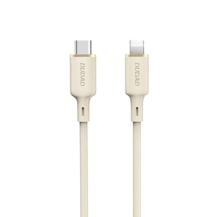 Dudao L7SCL USB-C - Lightning 30W 2m kabel - béžový