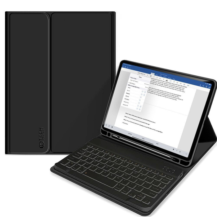 Hülle Tech-protect Sc Stift + Tastatur IPad 10.9 2022 Schwarz Case