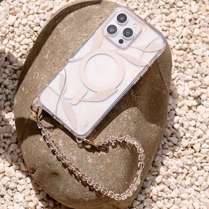 Uniq Coehl Candy Gem Handstrap Universal Phone Strap Pendant - Pink