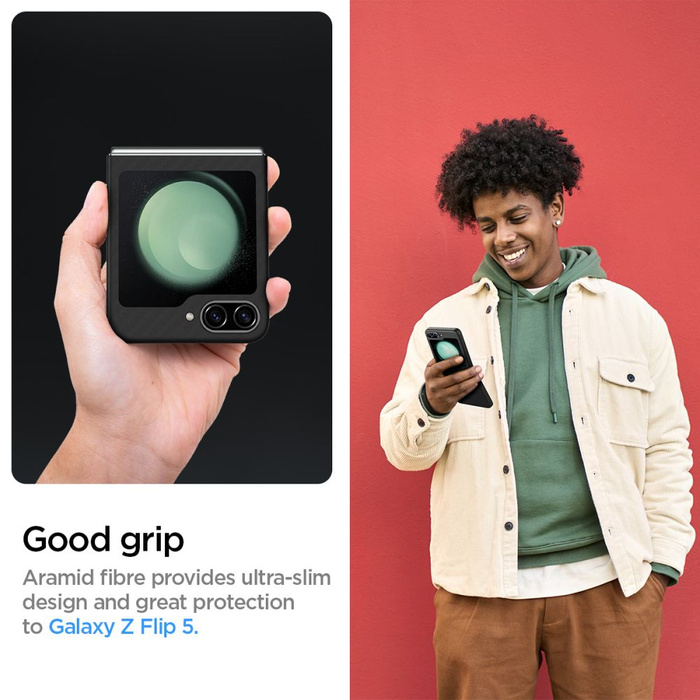 Funda Spigen Airskin "pro" Galaxy Z Flip 5 Negro