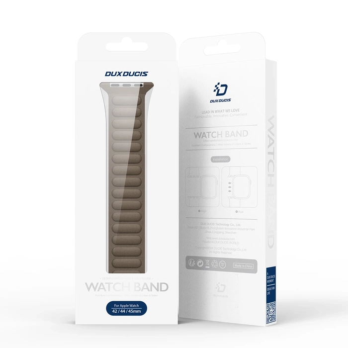 Cinturino magnetico Dux Ducis Strap BL per Apple Watch 42/44/45/49 mm - Grigio scuro