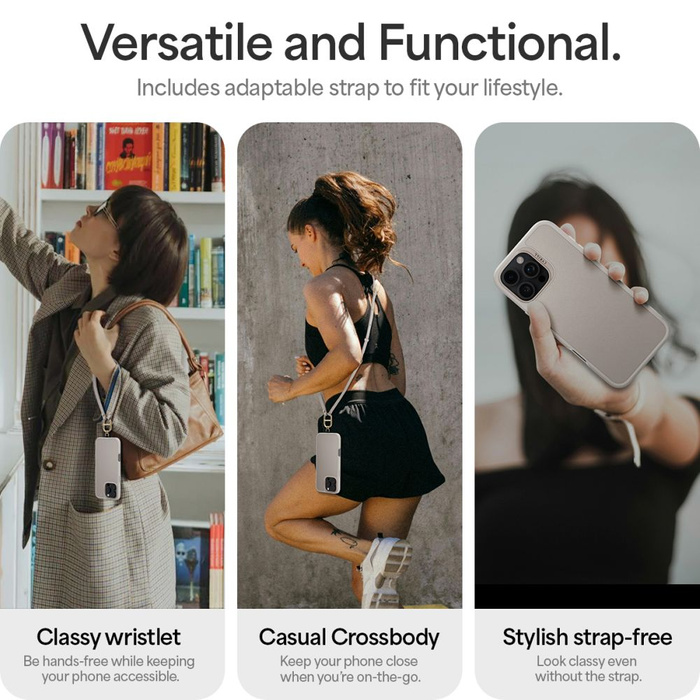 Funda Spigen Mag MagSafe IPhone CREMA CYRILL KAJUK CLASSIC CHARM 16 PRO