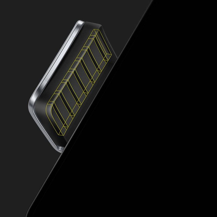 Baseus gravitační držák do auta pro mřížku ventilace černý (SUYK000101)