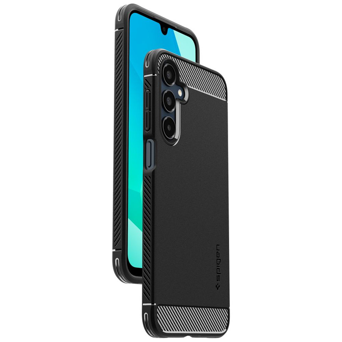 Case Spigen Rugged Armor GALAXY A16 4G / 5G MATTE BLACK