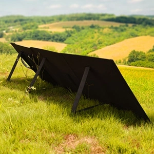 Ladergerät Choetech SC008 solar faltbar 120W DC / USB-C / 2x USB-A - schwarz