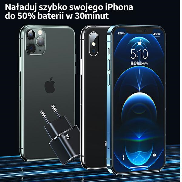 Správa USAMS. síť. 1xUSB-C T45 mini 30W (pouze hlava) PD3.0 Fast Charging bílá / bílá CC148TC02 (US-CC148)