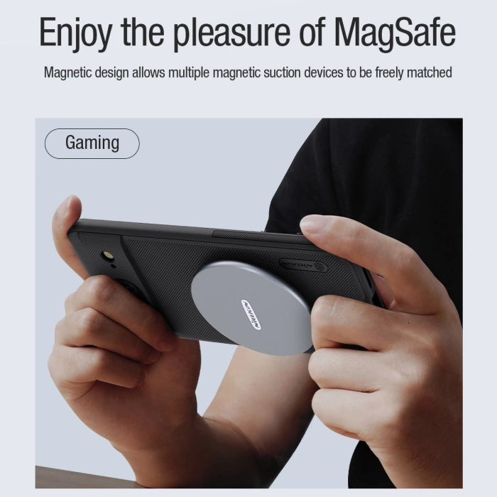 Etui Nillkin Super Frosted Shield Pro Magnetic Case na Google Pixel 8 - czarne