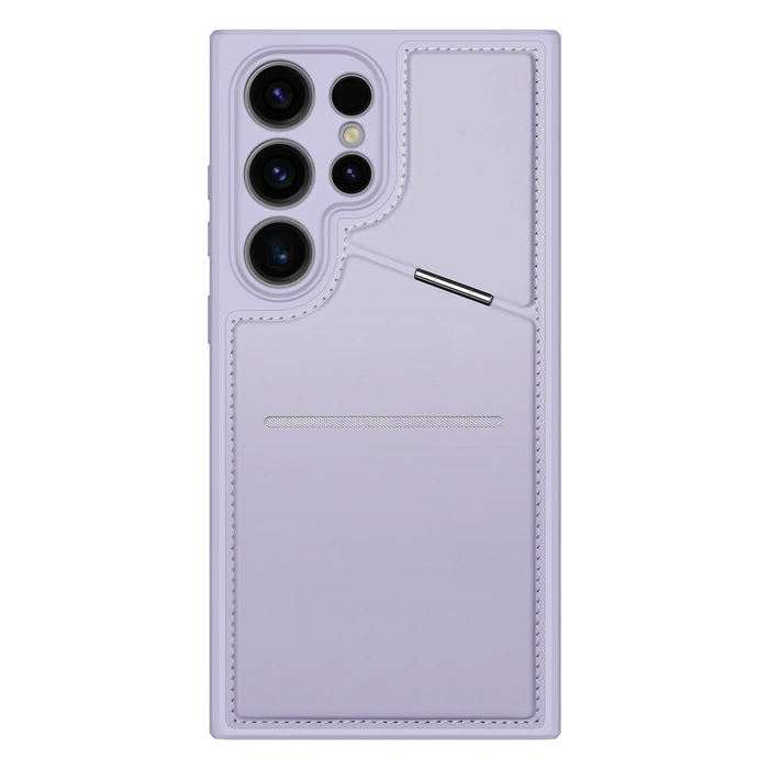 Coque Dux Ducis Rafi ll Mag pour Samsung Galaxy S24 Ultra - violet