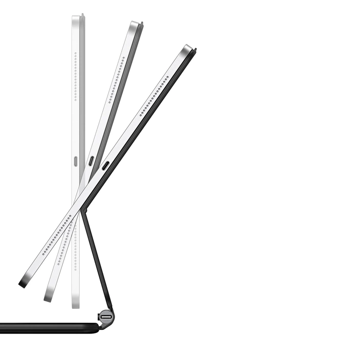 Étui avec clavier Bluetooth Dux Ducis (série MK) pour Apple iPad Air 4/5/iPad Pro 11 (2018/2020/2021/2022) - Noir