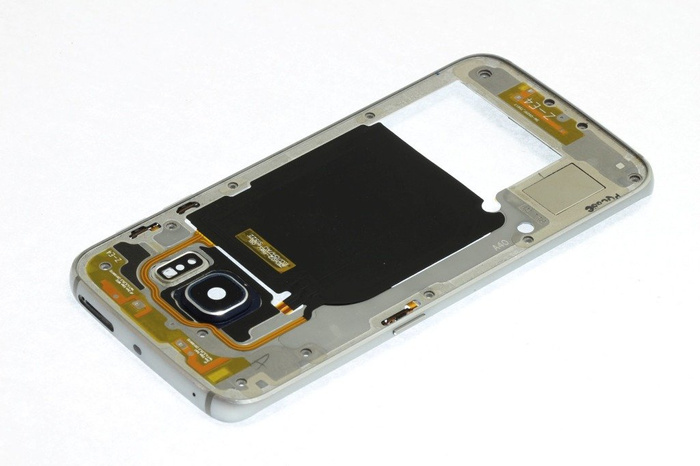 Tok testkeret SAMSUNG Galaxy S6 Edge szürke fekete szafír A fokozatú