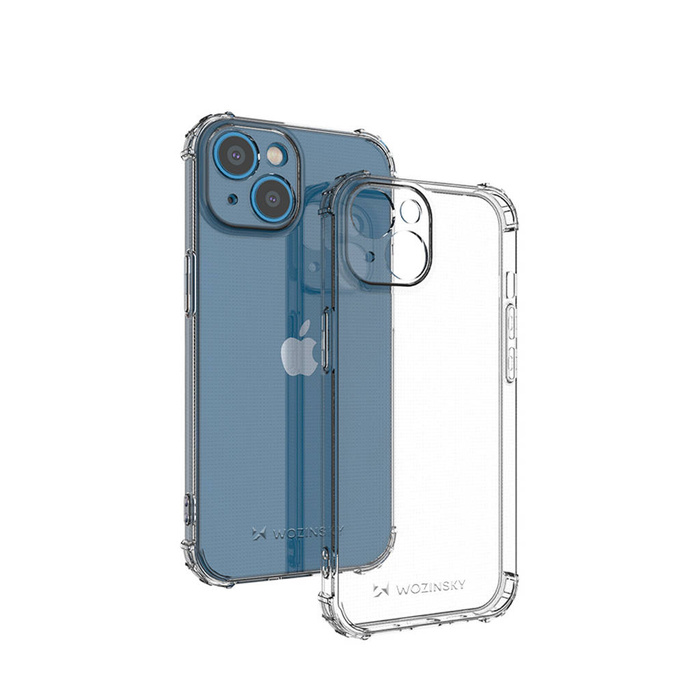 Obal Wozinsky Anti Shock Obal Pro iPhone 14 Plus Pancéřový kryt Transparentní Case