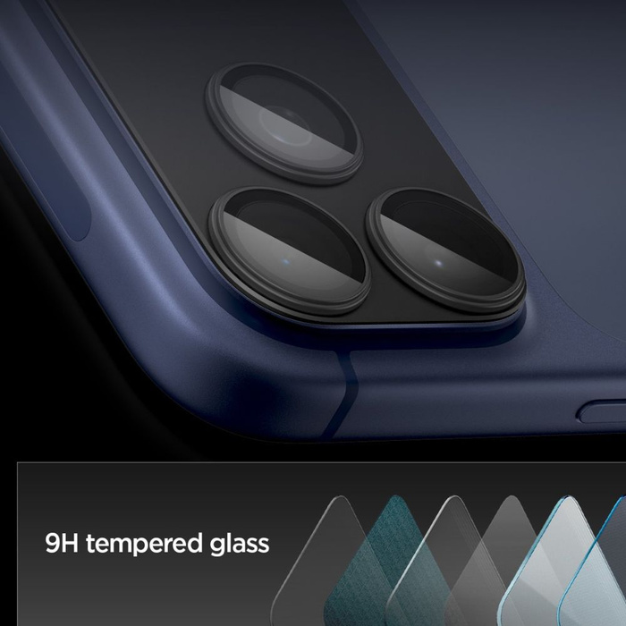 KAMERASCHUTZ Spigen OPTIK PRO XL GLAS.TR "EZ FIT" KAMERASCHUTZ IPhone 17 PRO MAX SCHWARZ