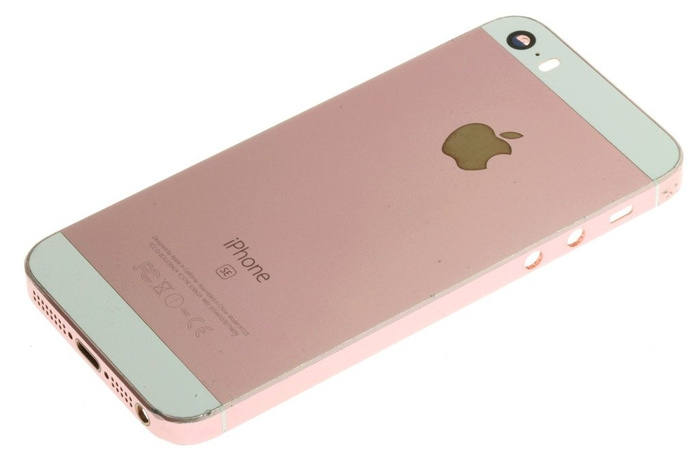 Tasche Flip Cover APPLE iPhone SE A1723 Rose Gold Grade C