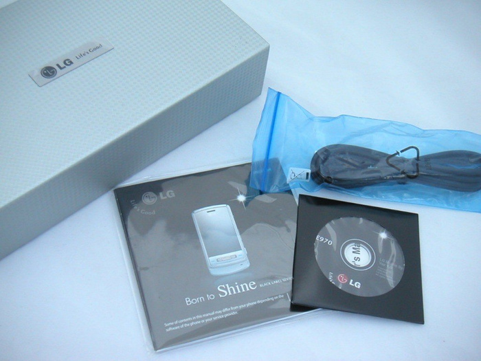 Box LG KE970 Shine CD Cable Drivers