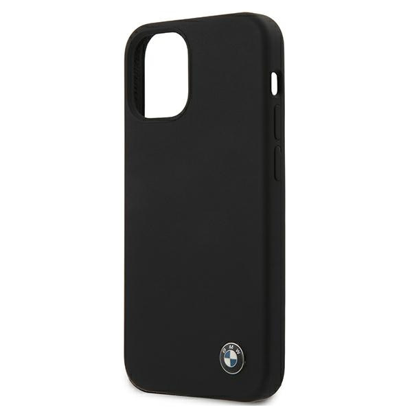 Case BMW Apple iPhone 12 mini Silicone Signature Black Case
