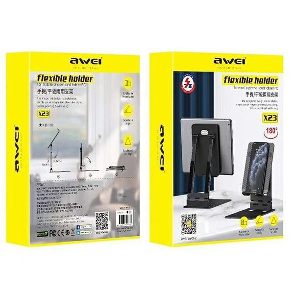 AWEI Schreibtischhalterung X23 Schwarz