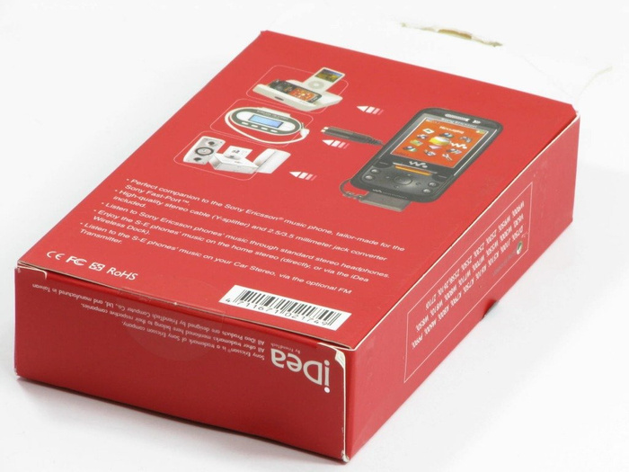 Idea Sony Ericsson adaptér 3,5 mm jack , konvertor RCA jack , kabel RCA jack 