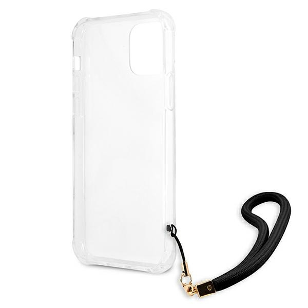 Coque GUESS Apple iPhone 12 12 Pro Camo Collection Black Hardcase