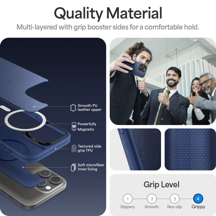 Coque Spigen Mag MagSafe IPhone CYRILL KAJUK 16 PRO MAX NAVY