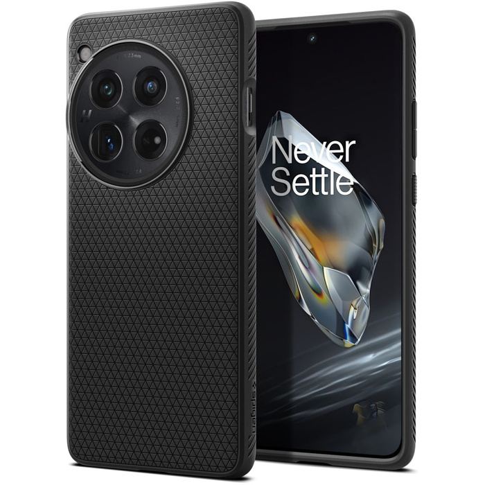 Coque Spigen Liquid Air Oneplus 12 MATTE Noir Case