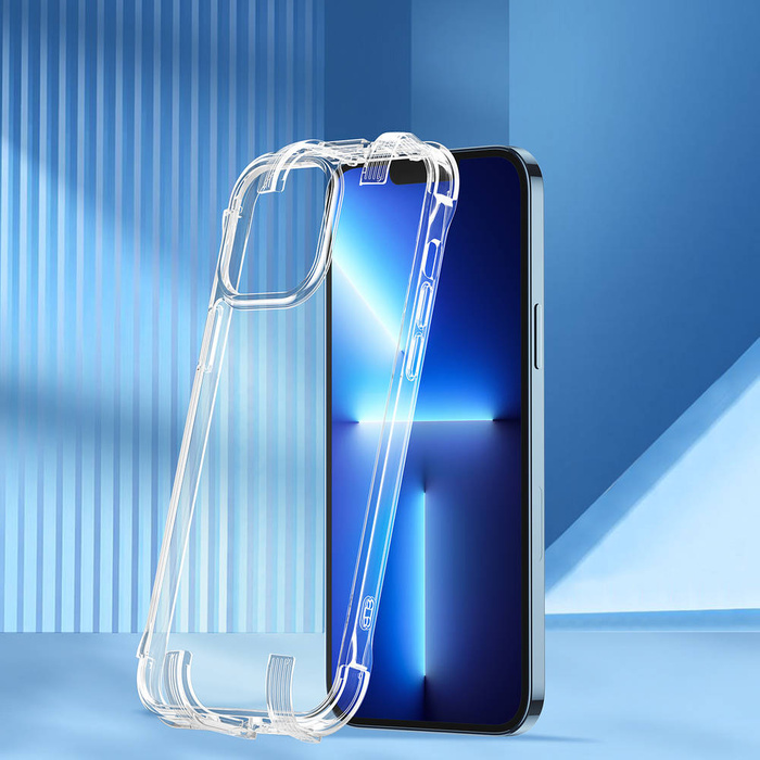 Joyroom Defender Series Case Cover für iPhone 13 Pro Armored Hook Cover Stand Clear (JR-BP955)